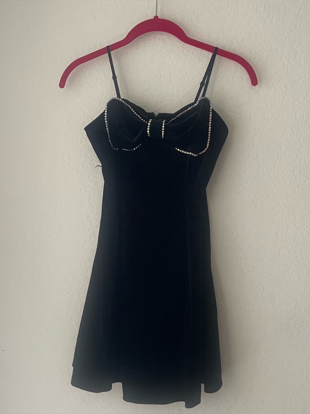 Nickie Lew Black Velvet Party Dress Girls Size 10